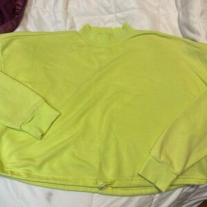 Women’s small turtle neck crop top sweater